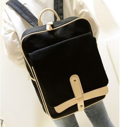 十字架帆布雙肩包 學(xué)院風(fēng)潮流下的時(shí)尚與實(shí)用選擇